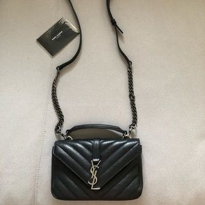 YSL MONOGRAM CHAIN WALLET/CROSSBODY